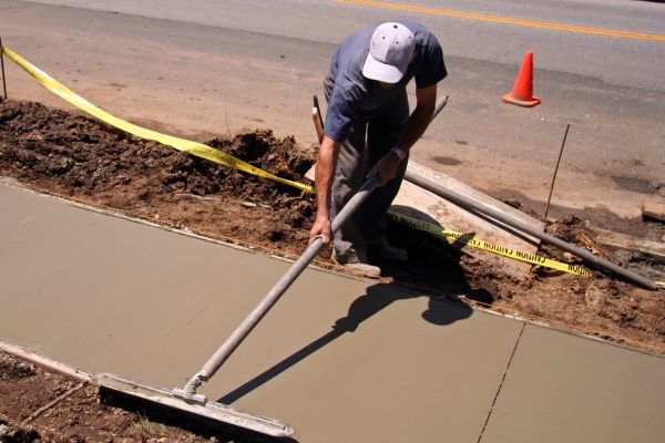 Cost of Sidewalk Building in Terre Haute