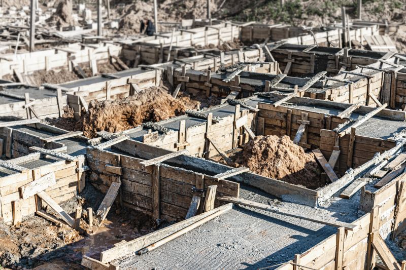 Barn Footing Construction