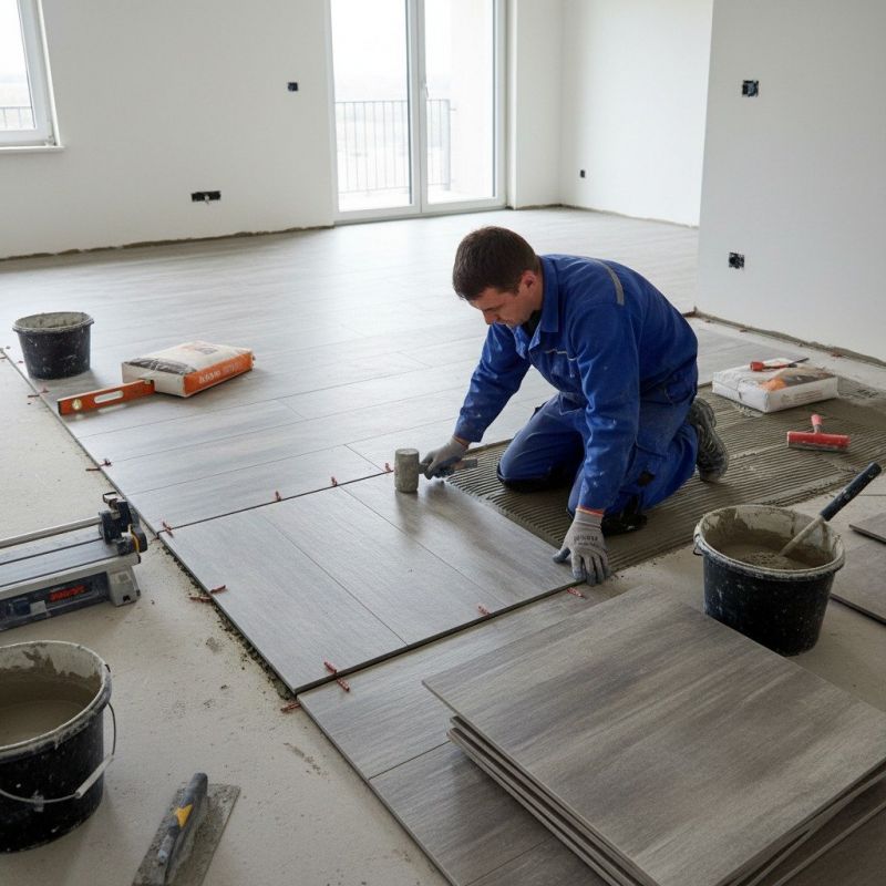 Cement Floor Installation